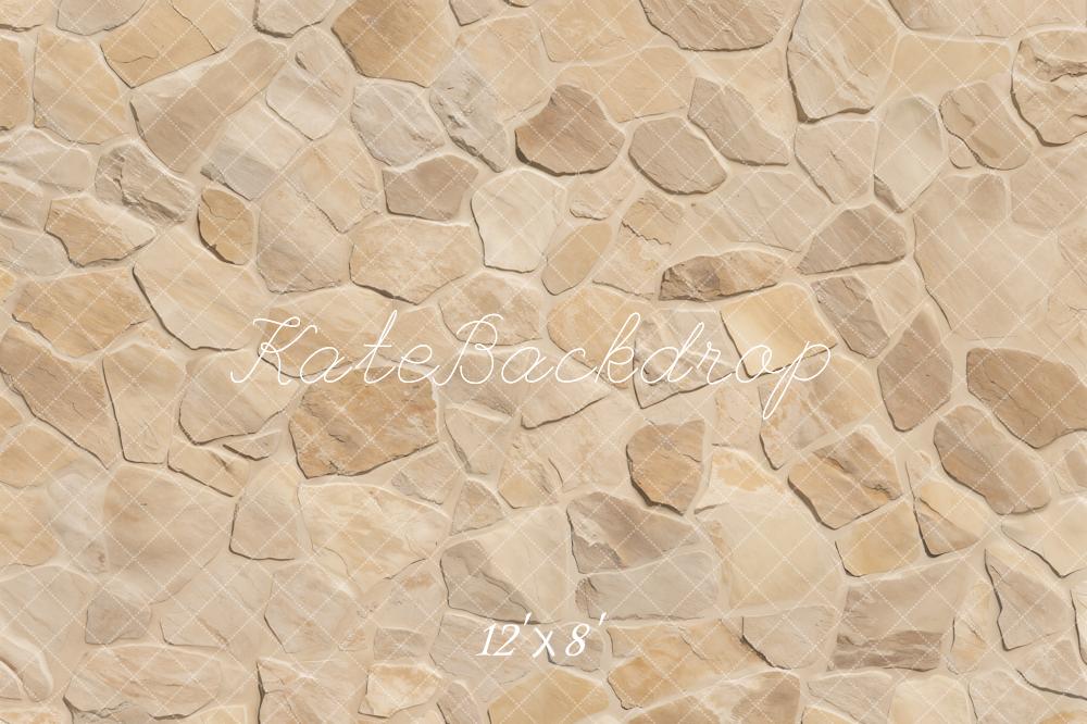 Kate Stein Mauer Natur Beige Fleece Hintergrund Entworfen von Kate Image - Kate Backdrop.de