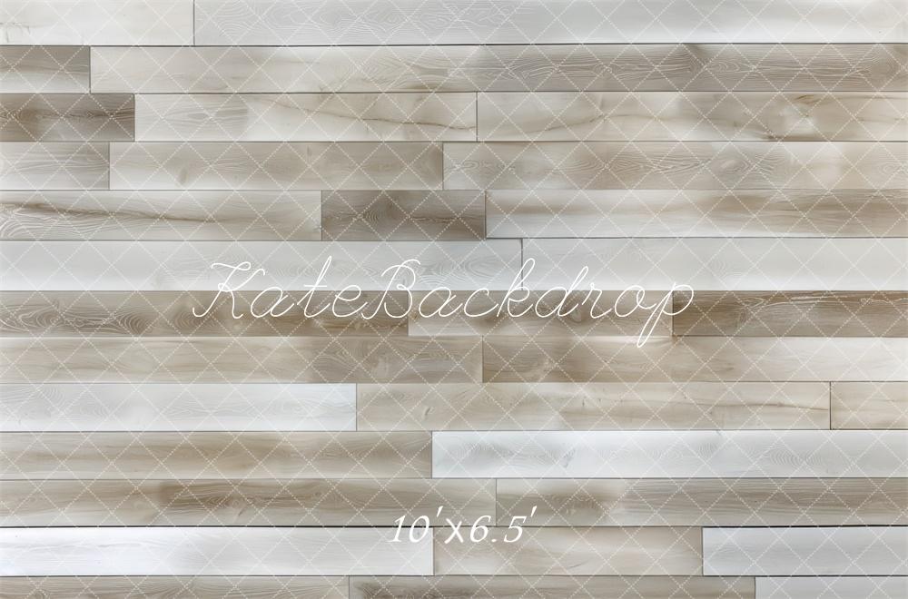 Kate Holz Planken Neutral Modern Hintergrund Entworfen von Mini MakeBelieve