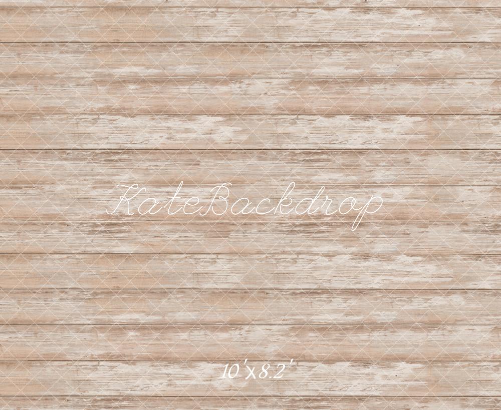 Kate Holz Bretter Shabby Beige Hintergrund Entworfen von Kate Image