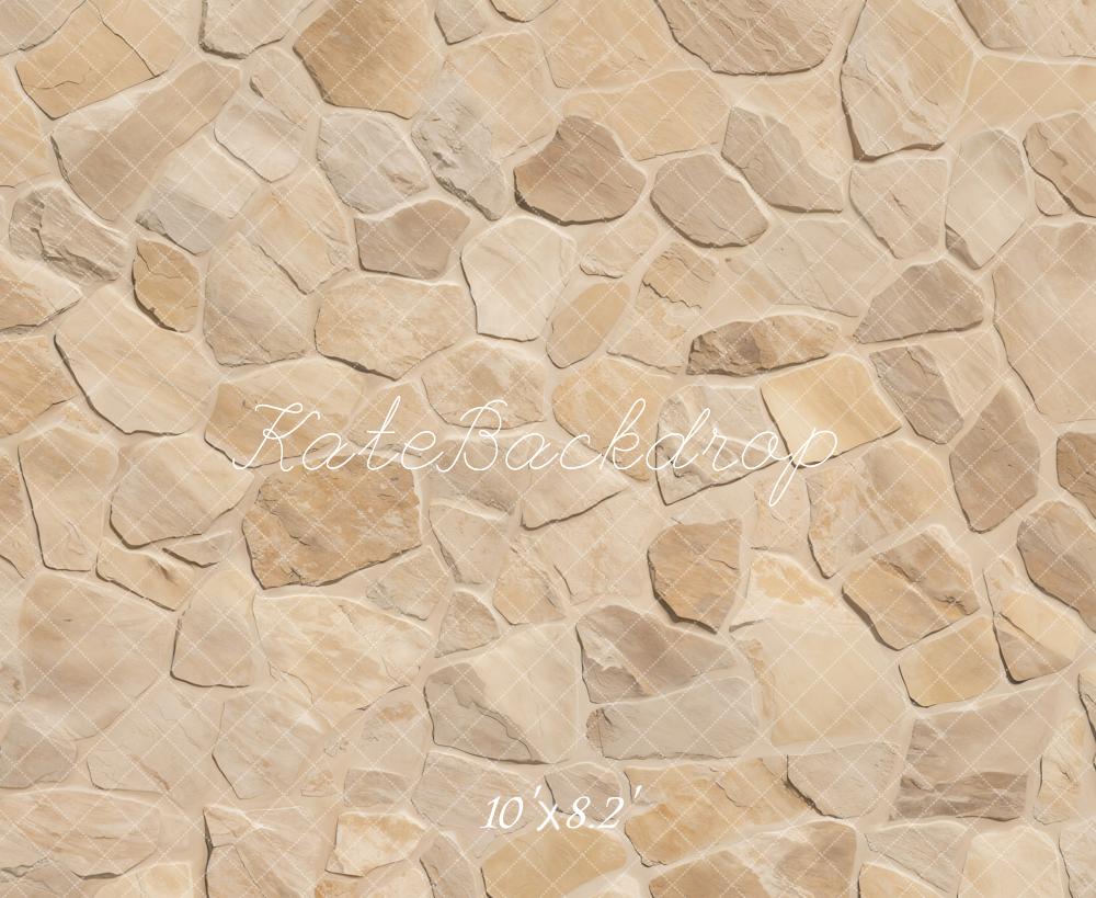 Kate Stein Wand Beige Hintergrund Entworfen von Kate Image