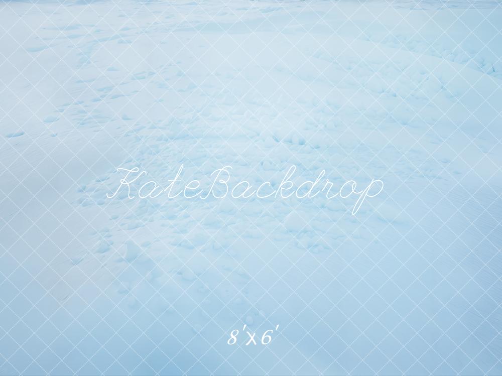Kate Winter Schnee Textur Blau Hintergrund Entworfen von Kate Image - Kate Backdrop.de
