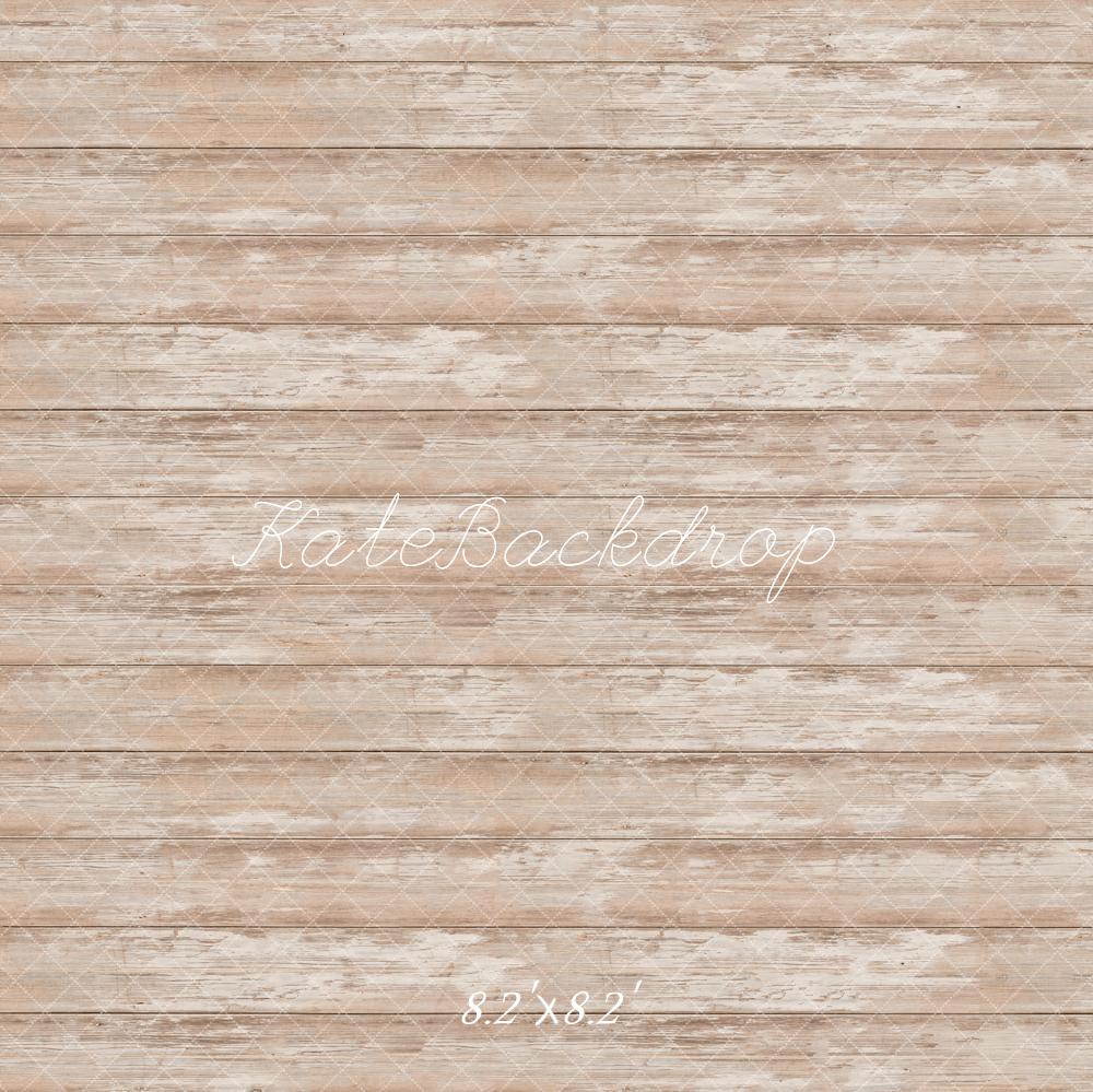 Kate Holz Bretter Shabby Beige Hintergrund Entworfen von Kate Image