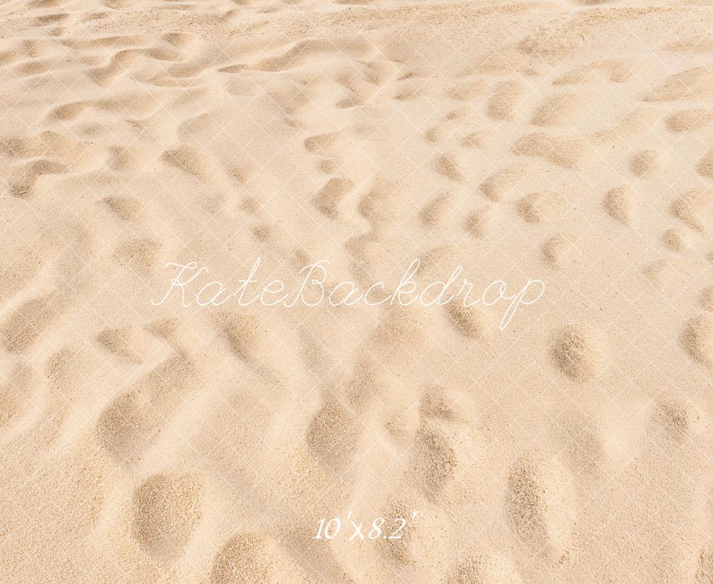 Kate Sand Dünenspuren Beige Hintergrund Entworfen von Kate Image