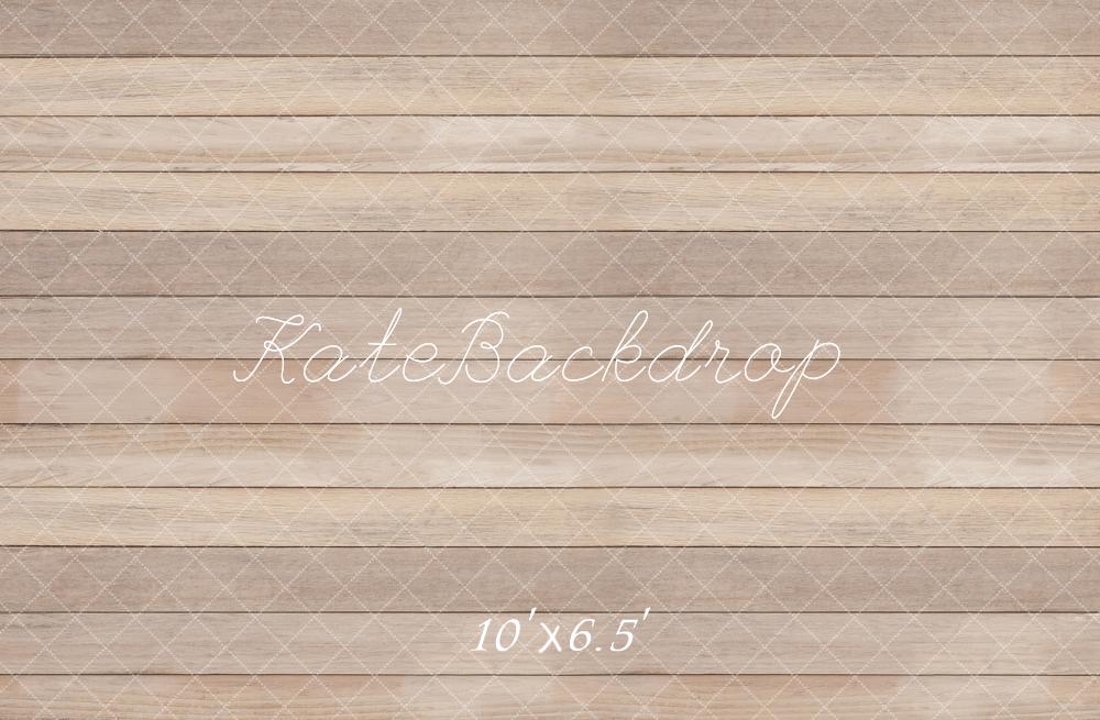 Kate Holz Planken Beige Hintergrund Entworfen von Kate Image