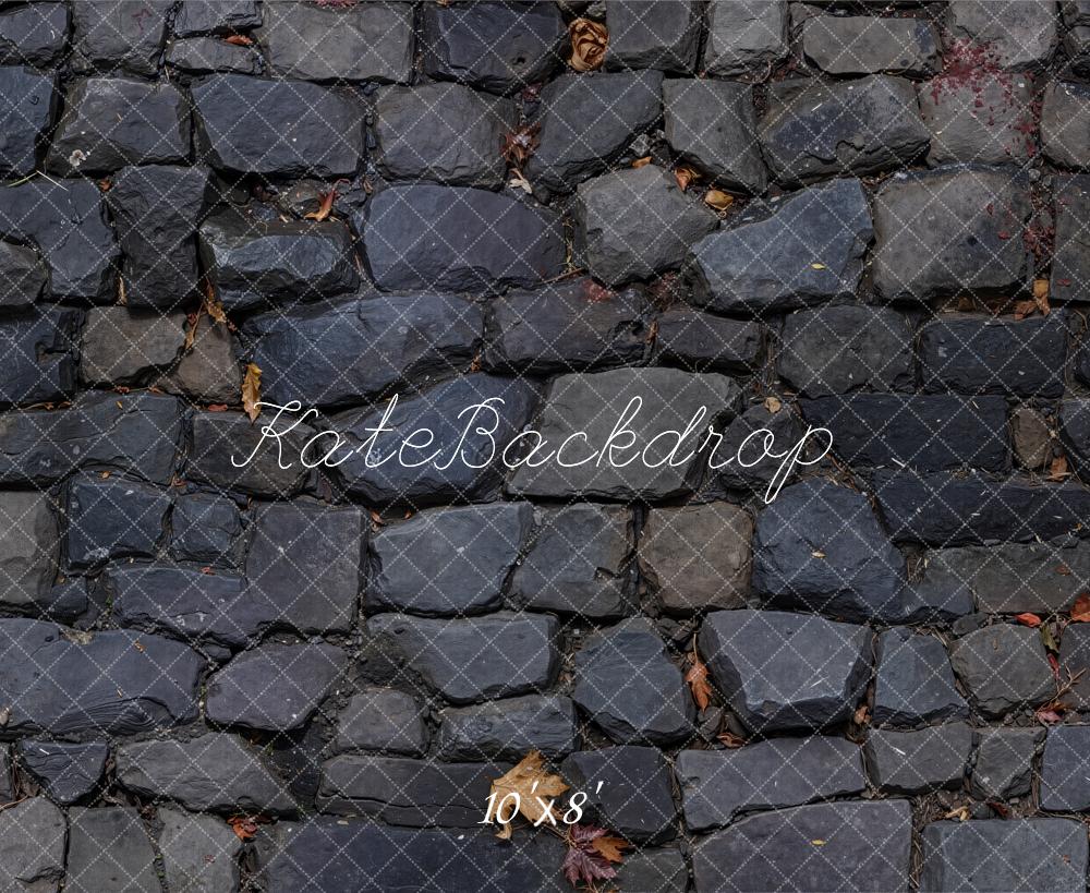 Kate Stein Mauer Textur Fleece Hintergrund Entworfen von Kate Image