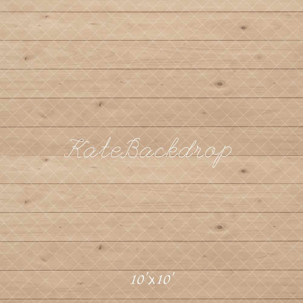Kate Holz Paneele Beige Hintergrund Entworfen von Patty Roberts - Kate Backdrop.de