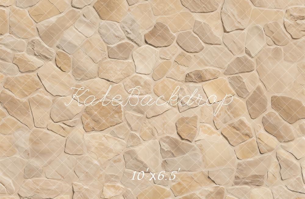 Kate Stein Wand Beige Hintergrund Entworfen von Kate Image