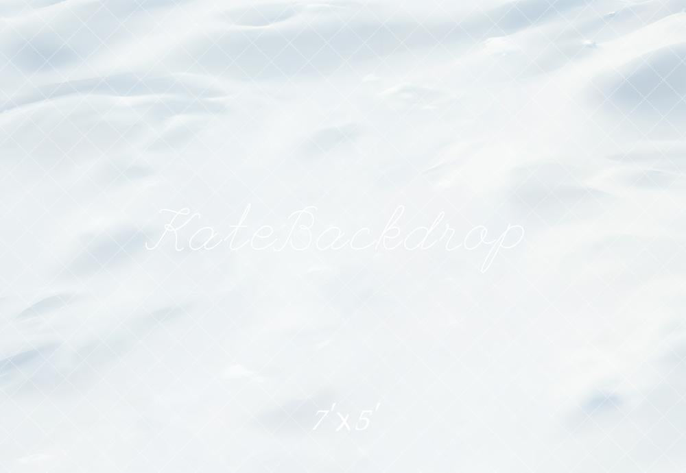 Kate Winter Schnee Textur Weiß Hintergrund Entworfen von Kate Image