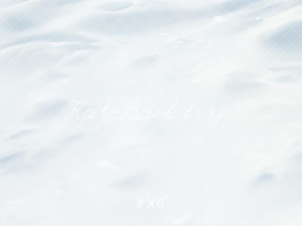 Kate Winter Schnee Textur Weiß Hintergrund Entworfen von Kate Image