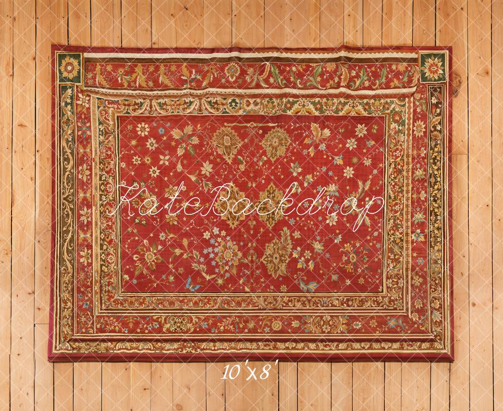 Kate Teppich Holz Textur Vintage Fleece Hintergrund Entworfen von Emetselch - Kate Backdrop.de
