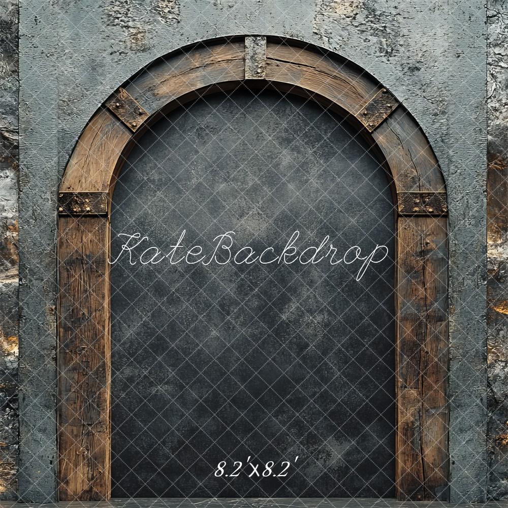 Kate Stein Textur Bogen Rustikal Hintergrund Entworfen von Mini MakeBelieve - Kate Backdrop.de