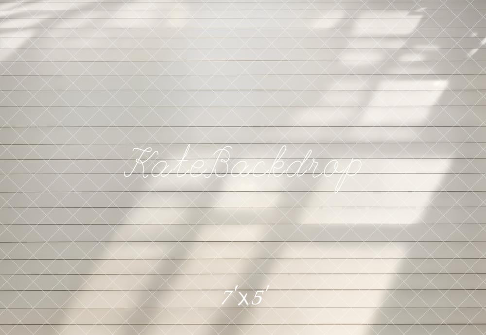 Kate Weiß Holzlatten Lichtreflexion Hintergrund Entworfen von Kate Image - Kate Backdrop.de