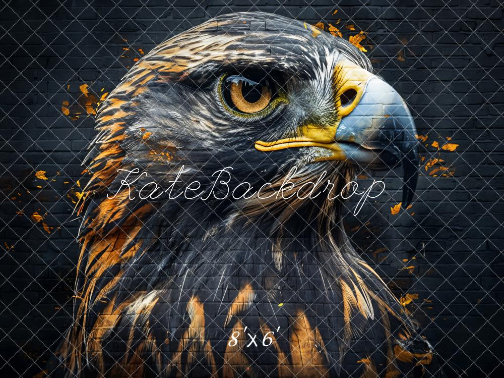 Kate Adler Kopf Graffiti Stil Hintergrund Entworfen von Chain - Kate Backdrop.de