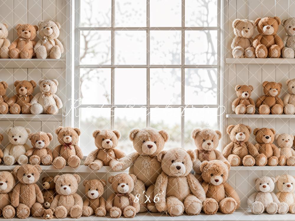 Kate Kinder Teddybären Regal Neutral Hintergrund Entworfen von Emetselch