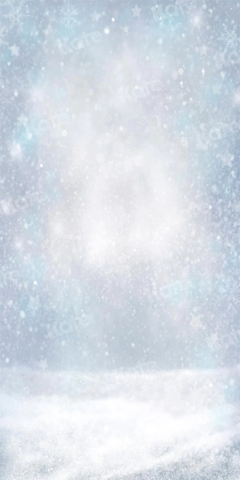 Kate Winter Schnee Sonnenschein Hintergrund für Fotografie - Kate Backdrop.de