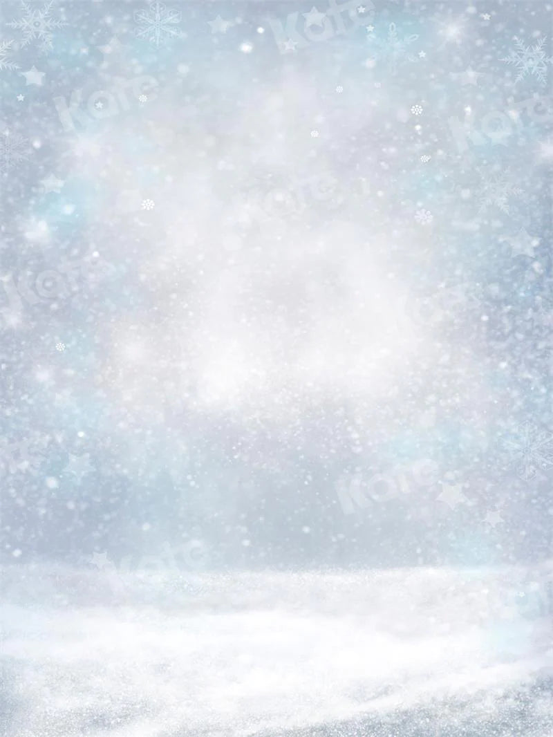 Kate Winter Schnee Sonnenschein Hintergrund für Fotografie - Kate Backdrop.de