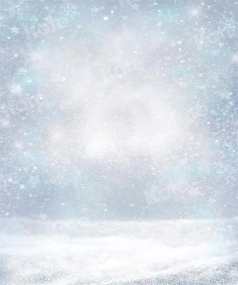 Kate Winter Schnee Sonnenschein Hintergrund für Fotografie - Kate Backdrop.de