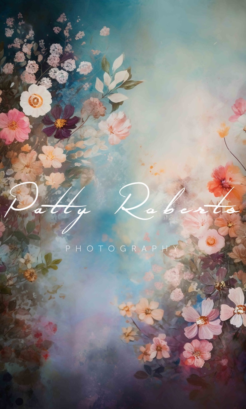 Kate Gemaltes Enchanted Fine Art Garden Hintergrund von Patty Roberts - Kate Backdrop.de