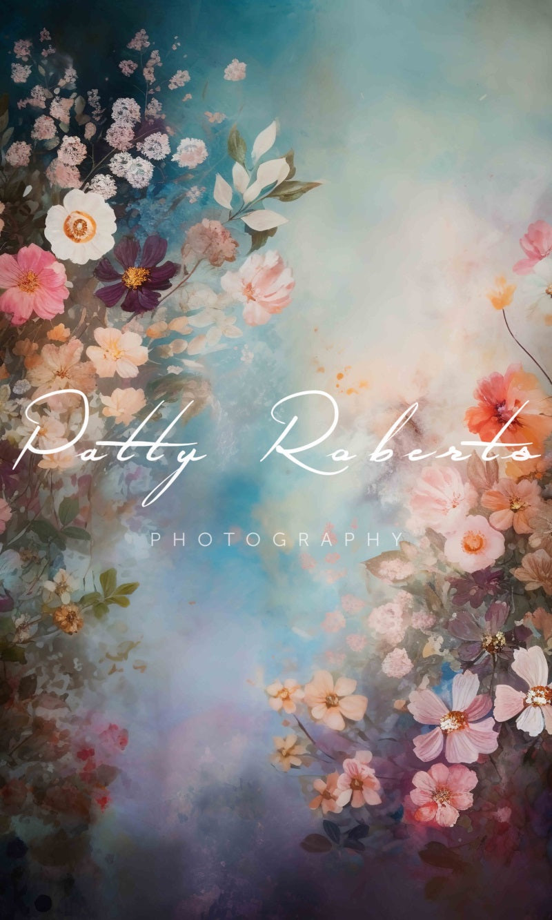 Kate Gemaltes Enchanted Fine Art Garden Hintergrund von Patty Roberts - Kate Backdrop.de