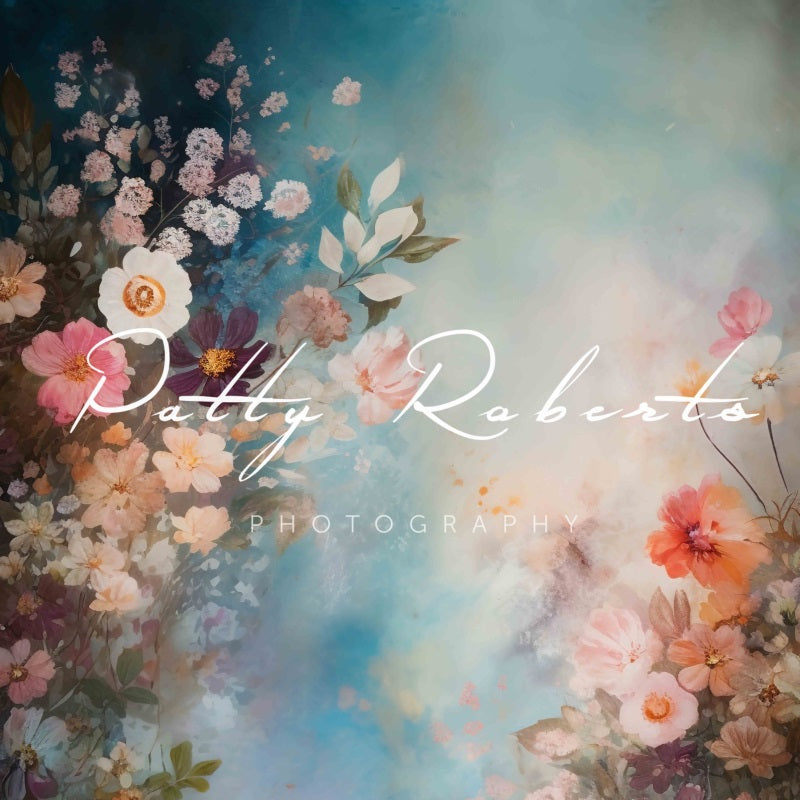 Kate Gemaltes Enchanted Fine Art Garden Hintergrund von Patty Roberts - Kate Backdrop.de