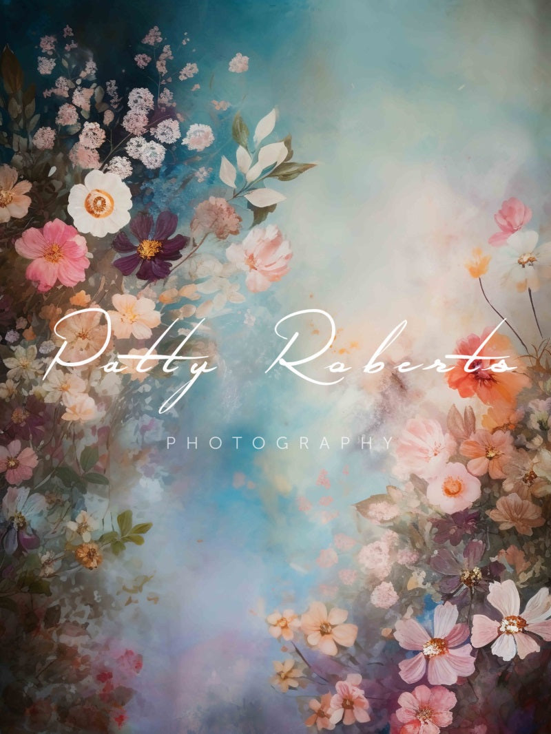 Kate Gemaltes Enchanted Fine Art Garden Hintergrund von Patty Roberts - Kate Backdrop.de