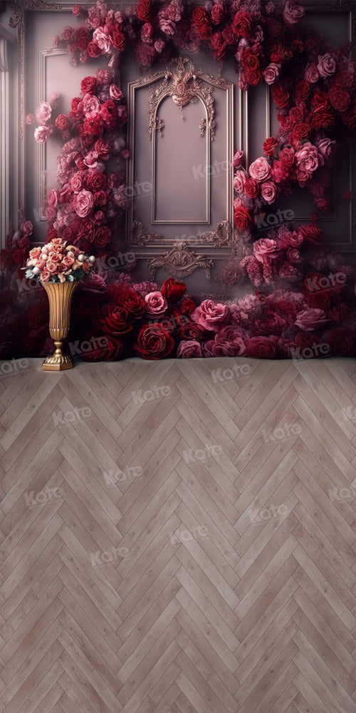 Kate Romantische Blumen Boden Hintergrund für Fotografie