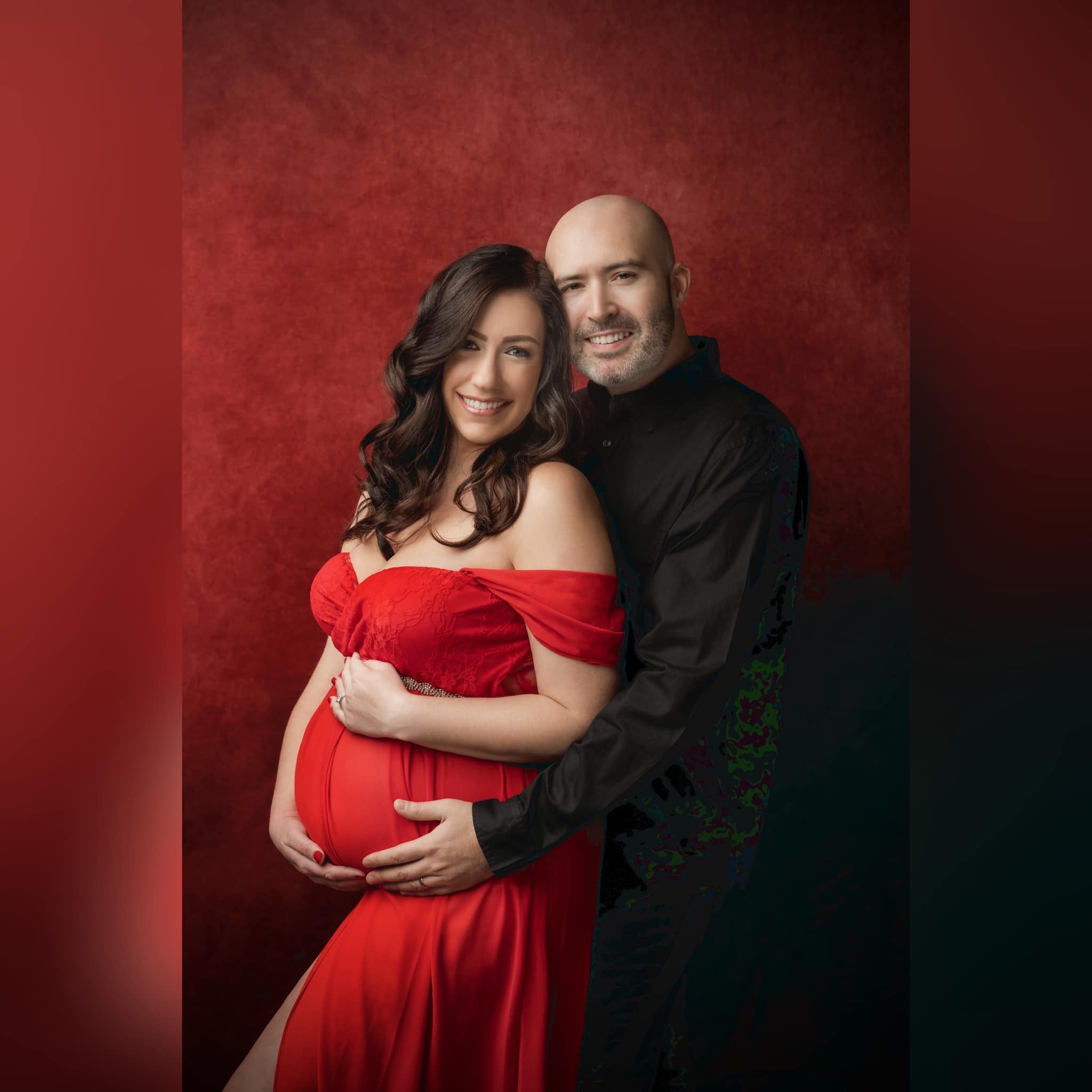 Kate Rote Vintage abstrakten Hintergrund - Kate Backdrop.de