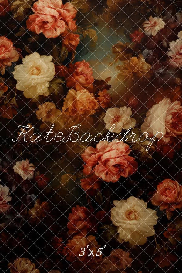 Kate Abstrakte Kunst Blumen Hintergrund von Chain Photography - Kate Backdrop.de
