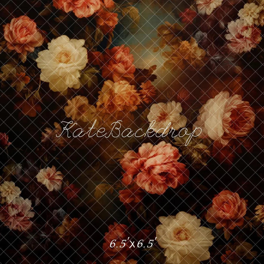 Kate Abstrakte Kunst Blumen Hintergrund von Chain Photography - Kate Backdrop.de