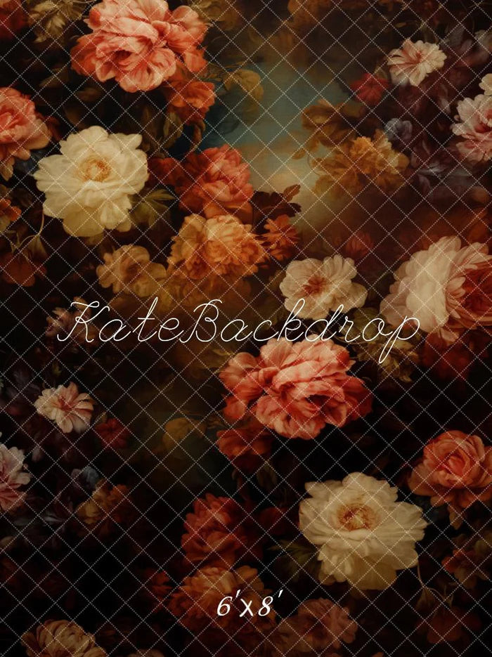 Kate Abstrakte Kunst Blumen Hintergrund von Chain Photography - Kate Backdrop.de