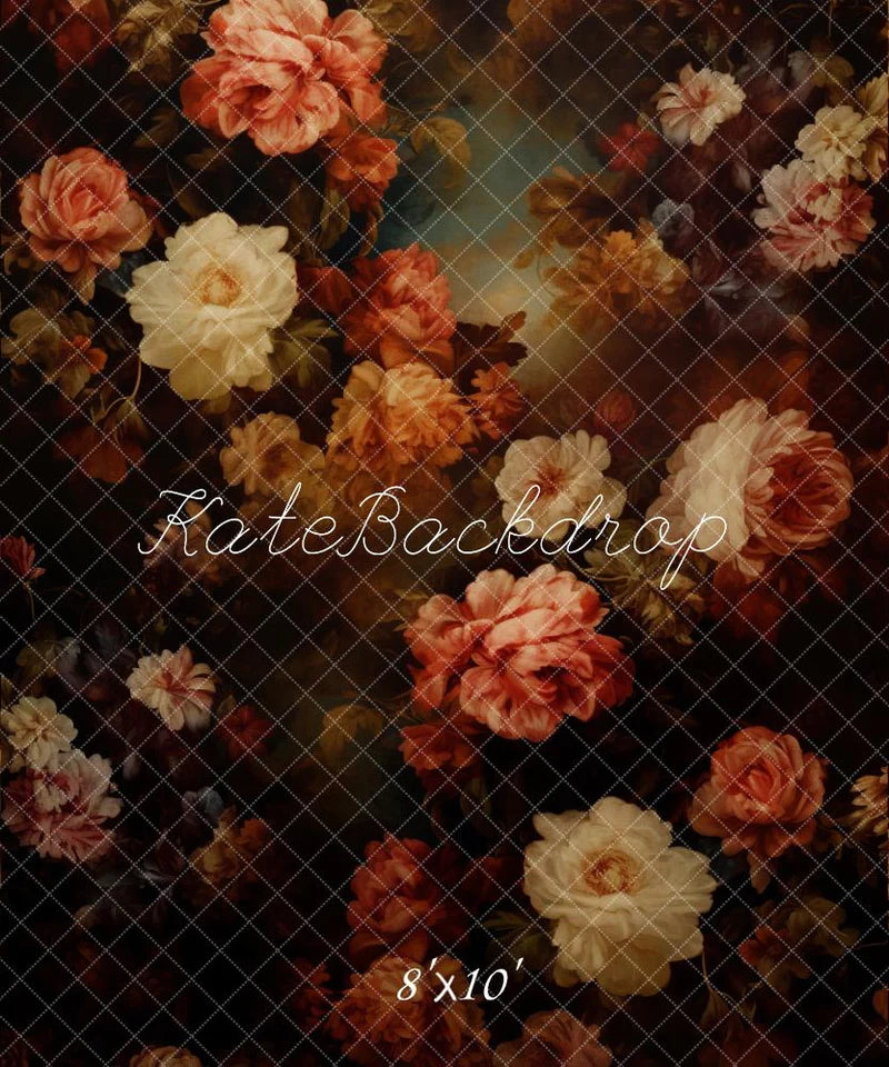 Kate Abstrakte Kunst Blumen Hintergrund von Chain Photography - Kate Backdrop.de