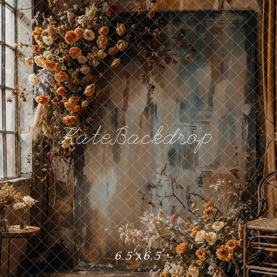 Kate Frühling Ölgemälde Blumen Abstrakter Hintergrund von Chain Photography - Kate Backdrop.de