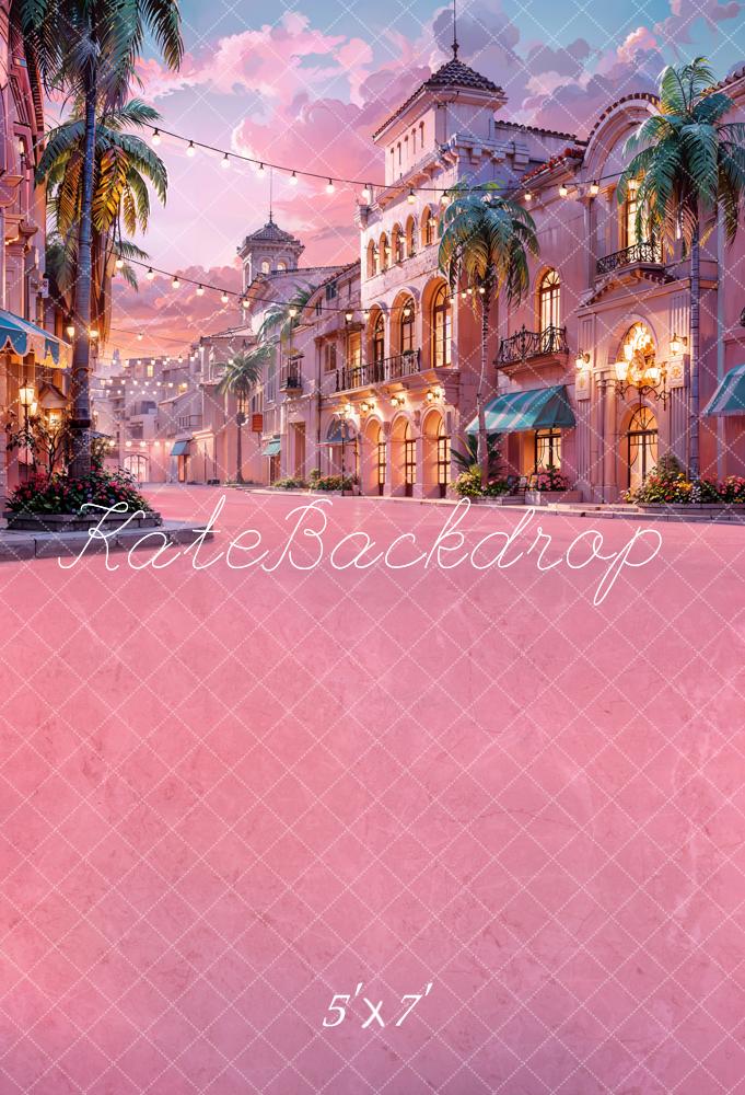 Kate Rosa Stadt Hintergrund von Chain Photography - Kate Backdrop.de