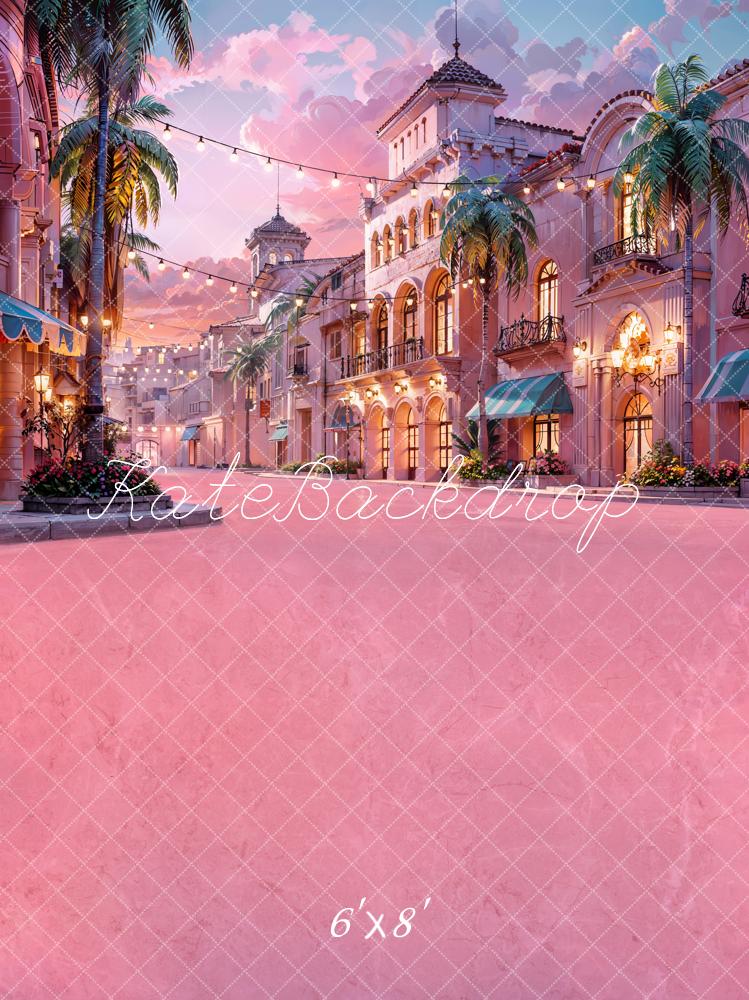 Kate Rosa Stadt Hintergrund von Chain Photography - Kate Backdrop.de