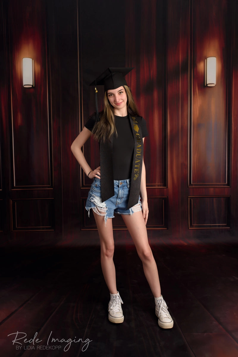 ⚡Blitzangebote #2-Kate Boudoir Braun Holz Wand Kombi-Hintergrund - Kate Backdrop.de