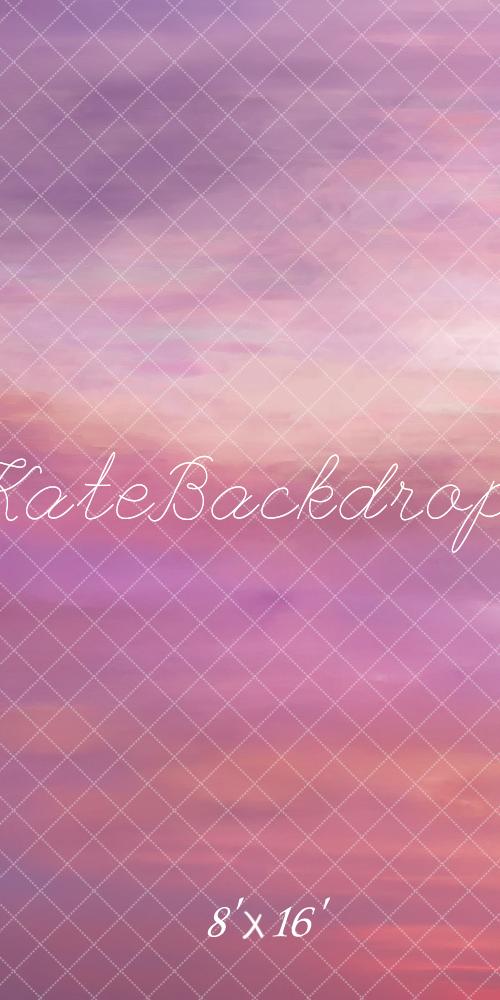 Kate Abstrakte Textur Rosa Lila Sonnenuntergang Kombi-Hintergrund von Mandy Ringe - Kate Backdrop.de