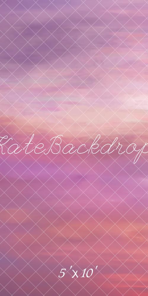 Kate Abstrakte Textur Rosa Lila Sonnenuntergang Kombi-Hintergrund von Mandy Ringe - Kate Backdrop.de