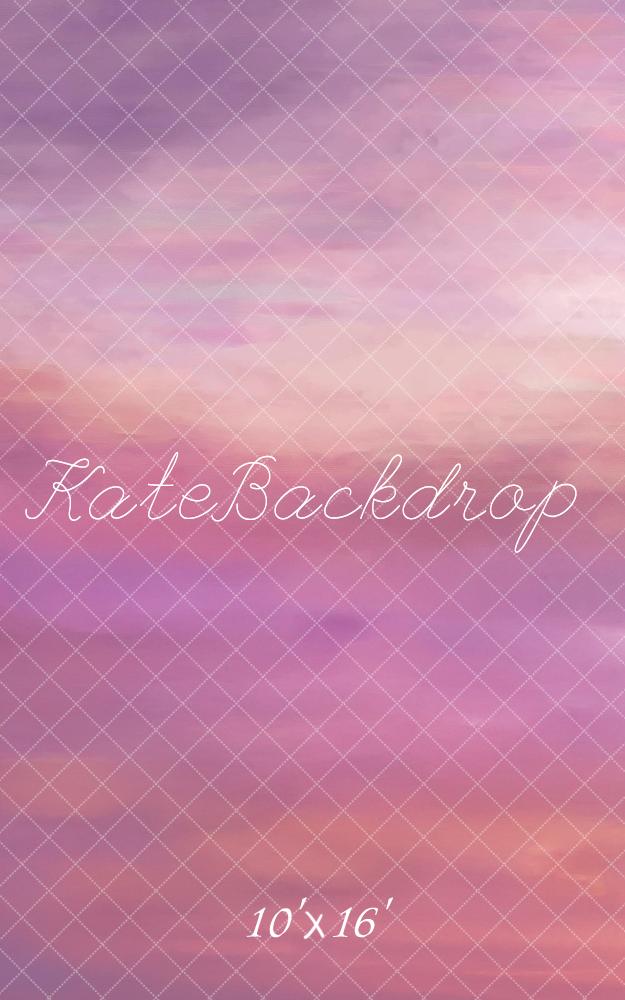 Kate Abstrakte Textur Rosa Lila Sonnenuntergang Kombi-Hintergrund von Mandy Ringe - Kate Backdrop.de
