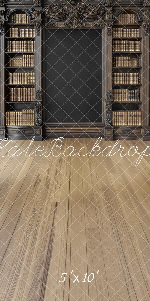 Kate Graduierung Vintage Bibliothek Bücherregal Chalkboard Kombi-Hintergrund von Mini MakeBelieve - Kate Backdrop.de