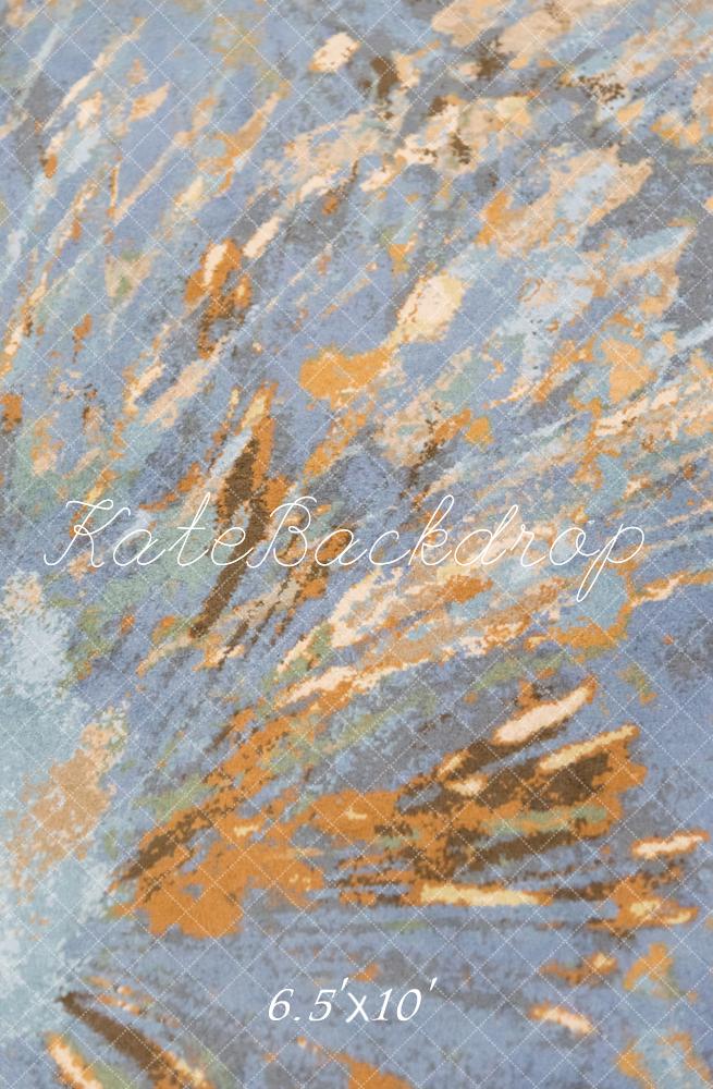 Kate Abstrakte Textur Grau Orange Hintergrund von Michele Ernst Photography - Kate Backdrop.de