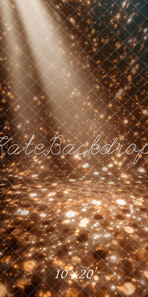 Kate Mode Bokeh Goldener Glanz Hintergrund Entworfen von Chain Photography - Kate Backdrop.de