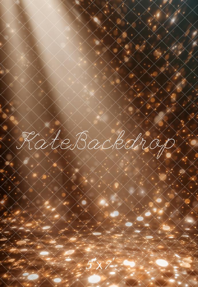 Kate Mode Bokeh Goldener Glanz Hintergrund Entworfen von Chain Photography - Kate Backdrop.de