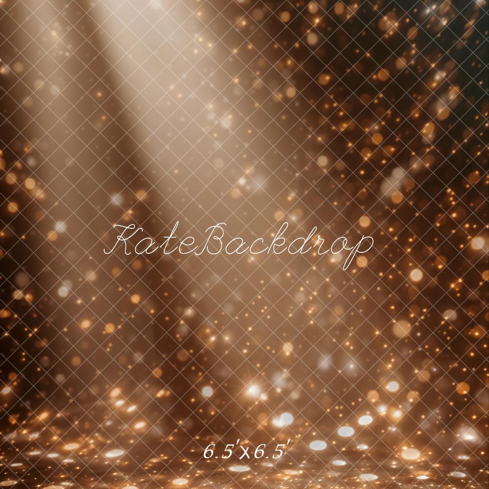 Kate Mode Bokeh Goldener Glanz Hintergrund Entworfen von Chain Photography - Kate Backdrop.de
