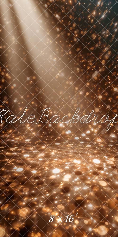 Kate Mode Bokeh Goldener Glanz Hintergrund Entworfen von Chain Photography - Kate Backdrop.de