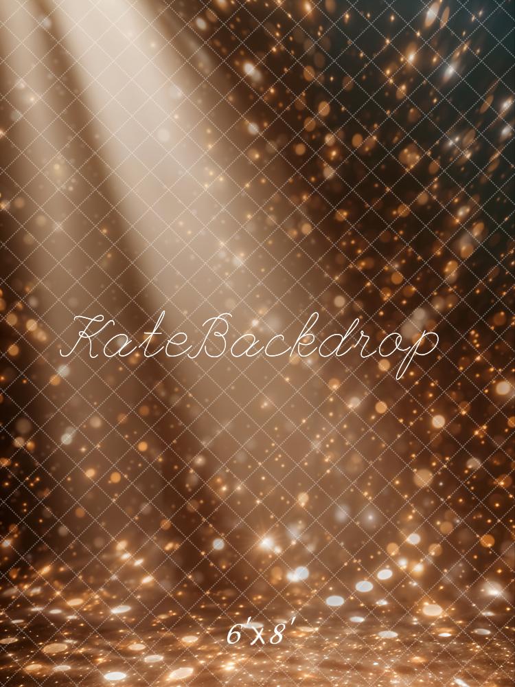 Kate Mode Bokeh Goldener Glanz Hintergrund Entworfen von Chain Photography - Kate Backdrop.de