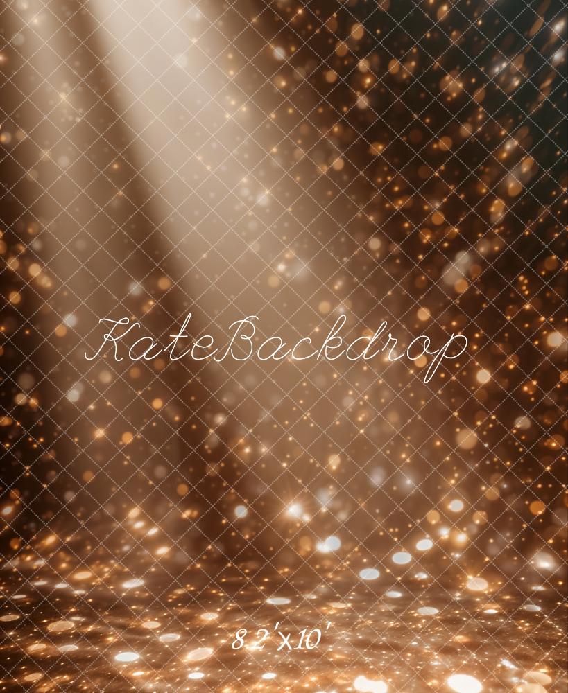 Kate Mode Bokeh Goldener Glanz Hintergrund Entworfen von Chain Photography - Kate Backdrop.de