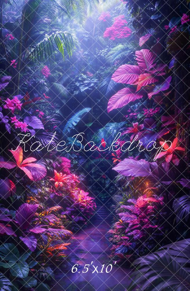 Kate Fantasie Dschungel Blumen Hintergrund Entworfen von Chain Photography - Kate Backdrop.de