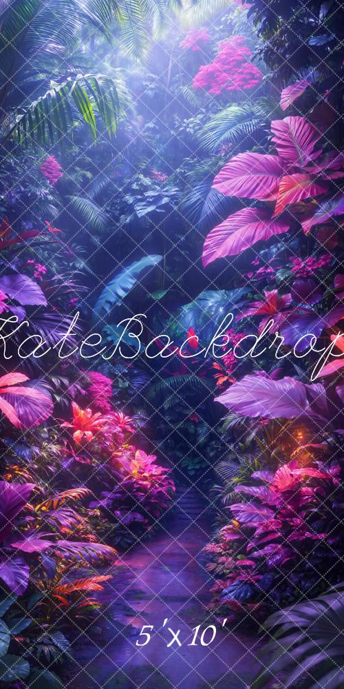 Kate Fantasie Dschungel Blumen Hintergrund Entworfen von Chain Photography - Kate Backdrop.de