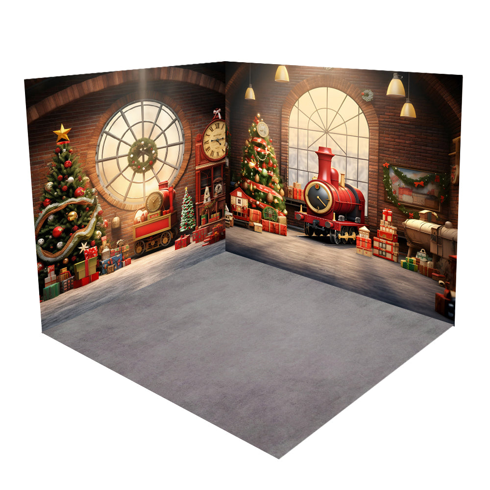 Kate Weihnachten Spielzeug Zimmer Set(8ftx8ft&10ftx8ft&8ftx10ft) - Kate Backdrop.de