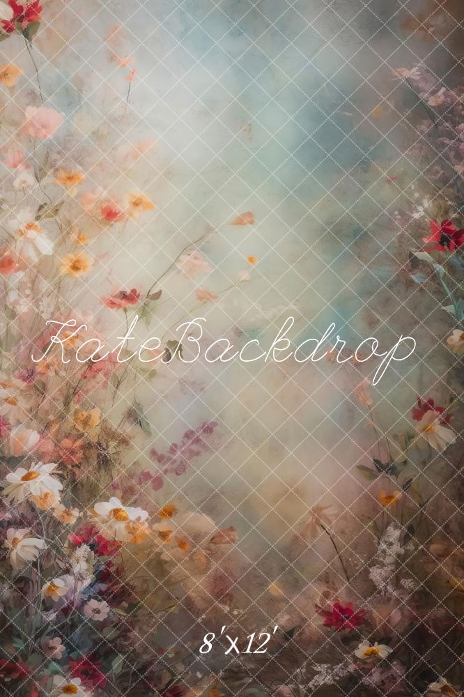 Kate Mystische Blüten Kunst Fleece Hintergrund Entworfen von Patty Robert - Kate Backdrop.de